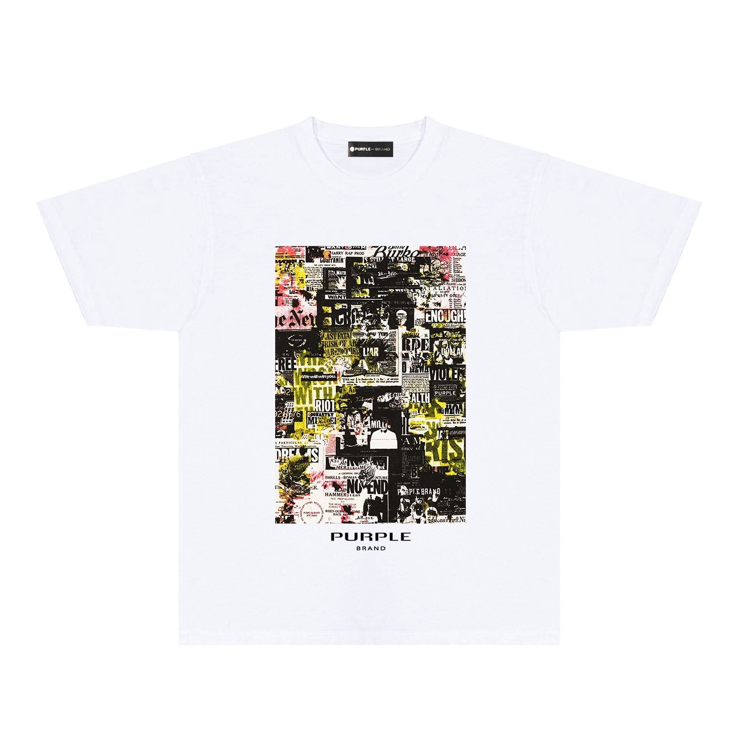 Street style Purple Brand T-shirt
