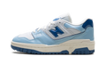 550 "Patent - White / Powder Blue" BB550YKE