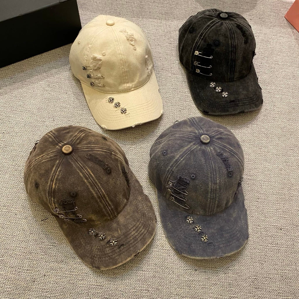 Vintage Washed Distressed Baseball Cap